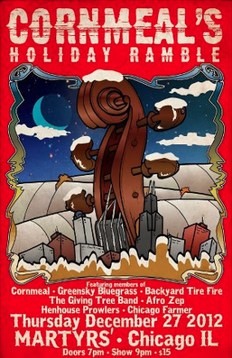 Preview: Cornmeal's Holiday Ramble - Martyrs 12/27/12