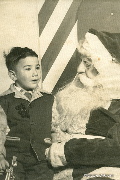 Yes, This Is A Photo Of Jerry Garcia Sitting On Santa's Lap