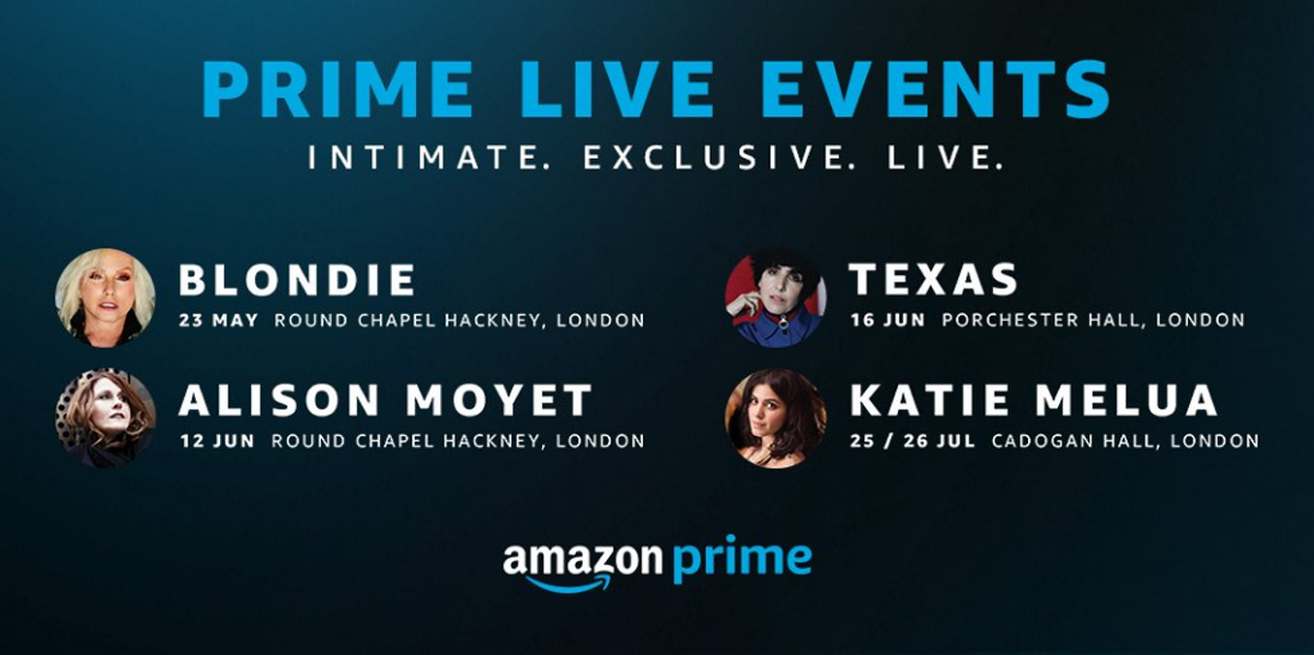 Amazon Prime Begins Offering Exclusive, Intimate Concerts For Prime Members