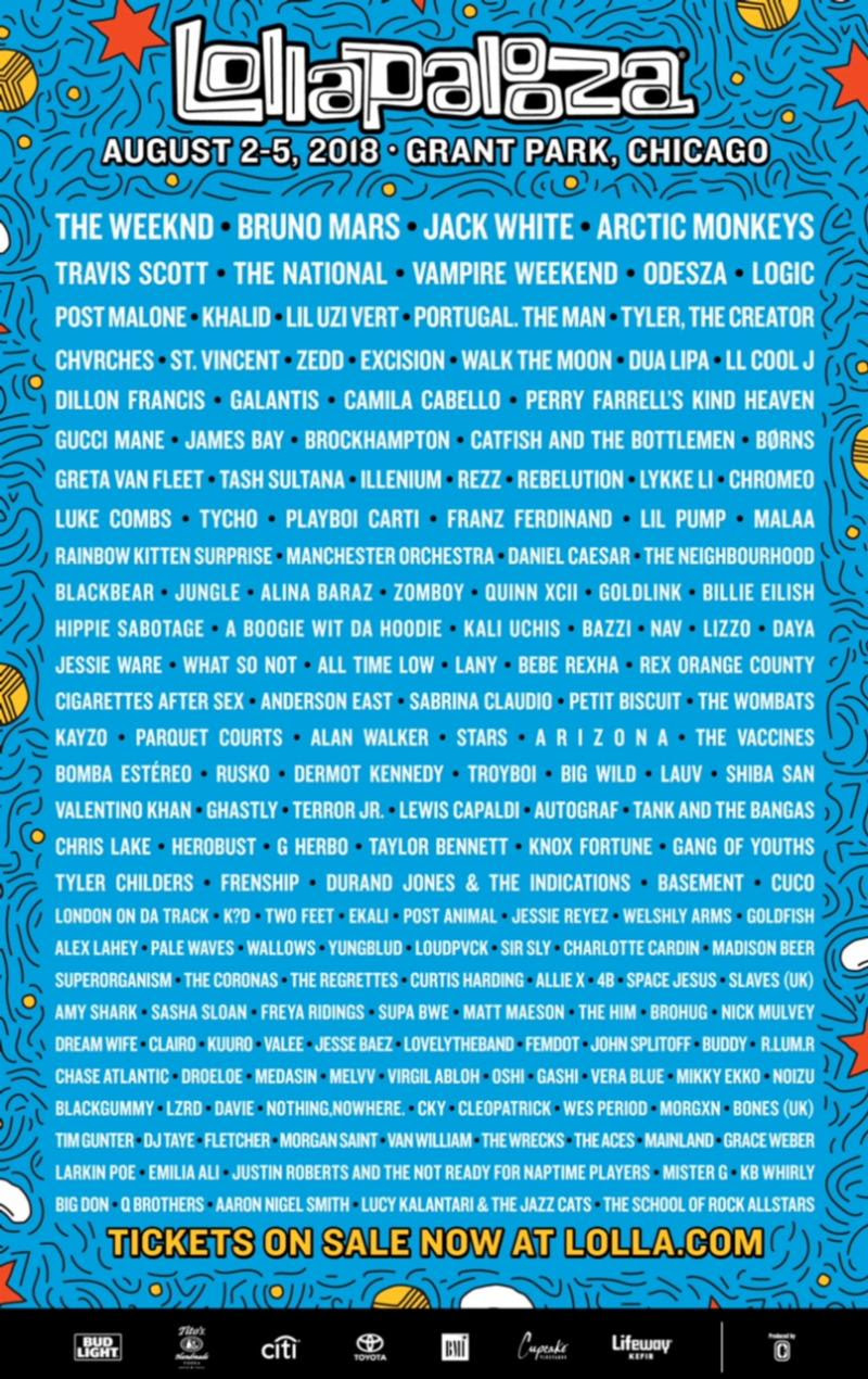 Festival Watch | Lollapalooza 2018