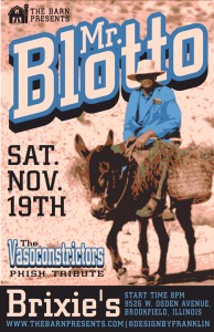 The Barn Presents: Mr. Blotto and The Vasoconstrictors @ Brixie's 11/19/11