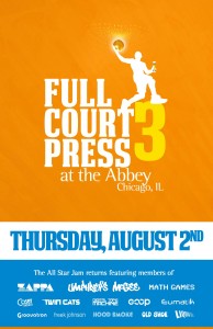 A Barn Giveaway: A Pair Of Tickets To See Full Court Press 3 @ Abbey Pub