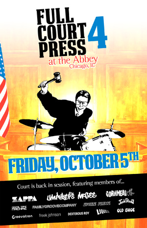 Contest: Win Tickets To Full Court Press 4 @Abbey Pub on October 5th